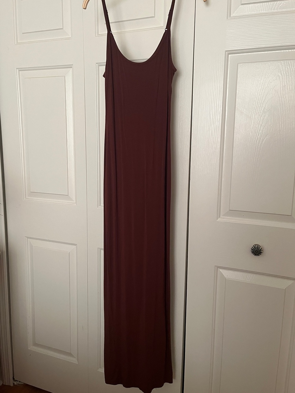 Women's Burgundy Maxi Dress